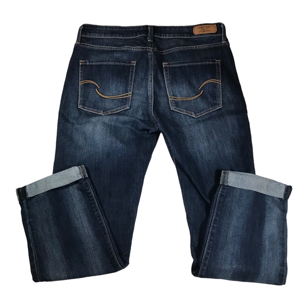 Levi’s Signature Modern Slim Cuffed Jeans - Picture 8 of 12